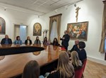 Susret varaždinskog biskupa mons. Bože Radoša i predstojnika Katehetskog ureda s natjecateljima Vjeronaučne olimpijade 2022./2023.